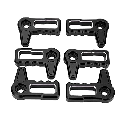 YDRCESMI Hard Top Dachentfernungsschalter Handlungsgriff Haltes Upgrade Slider Design für JL Jlu Gladiator JT 4XE (Schwarz) von YDRCESMI