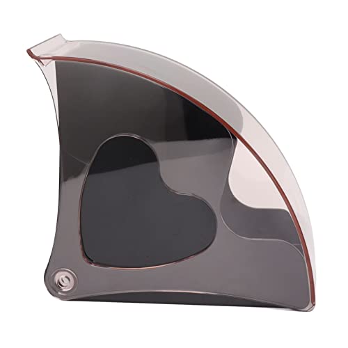 YDRCESMI Kaffeefilter halter Aufbewahrung regal mit Abdeckung für Cafe Büro küche (Schwarz) von YDRCESMI