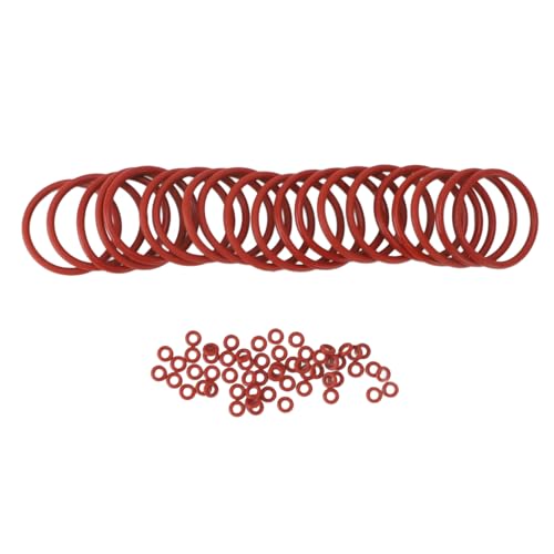 YDRCESMI Kaffeemaschinen-O-Ring, hochtemperaturbeständig, wasserdicht, Silikon-Brühgruppendichtung für Jura-Kaffeemaschinenpads von YDRCESMI