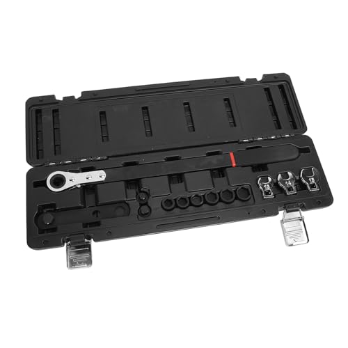 YDRCESMI Ratcheting Serpentine Belt Tool & Sturdy Spanner Kit Easy Operation für die Autoreparatur von YDRCESMI