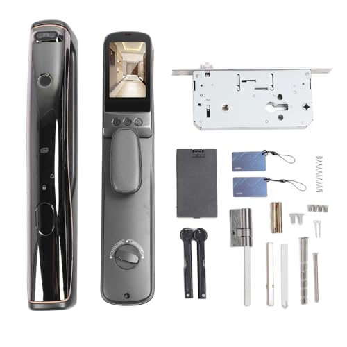 YDRCESMI Smart Face Erkennungstür Schloss WiFi Keyless Entry App Key Schlafzimmer Büro für Tuya YDRCESMI Smart Face Erkennungstür Schloss WiFi Keyless Entry App Key Schlafzimmer Büro für Tuya von YDRCESMI