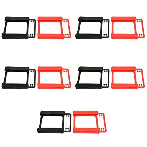 Ydrcesmi 10pcs Festplattenhalterung 2,5in Ultra dünner Wärme Dissipation HDD SSD -Tablett Kunststoffmaterial Ydrcesmi 10pcs Festplattenhalterung 2,5in Ultra dünner Wärme Dissipation HDD SSD -Tablett Kunststoffmaterial von YDRCESMI