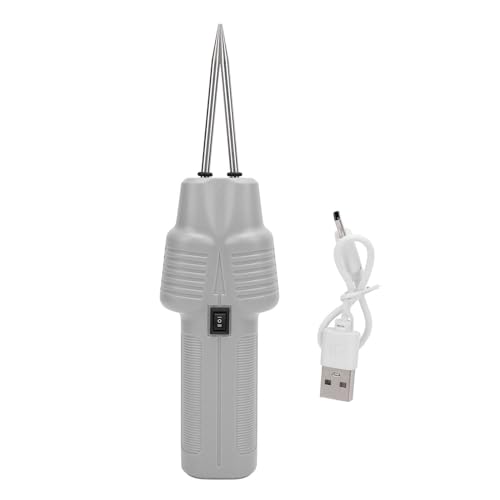 Ydrcesmi Electric Geflügel Pflucker Effiziente Haarentfernung Handheld Electric Hähnchenfehler für Gans und Ente (Grau) von YDRCESMI