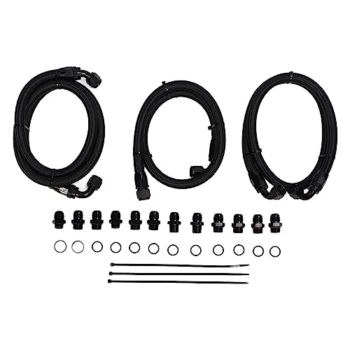 Ydrcesmi Heavy Duty Metal Getriebekühler Schlauch Kit High Flow Stable Performance LB7 Lly 6,6 l Aneignung von YDRCESMI