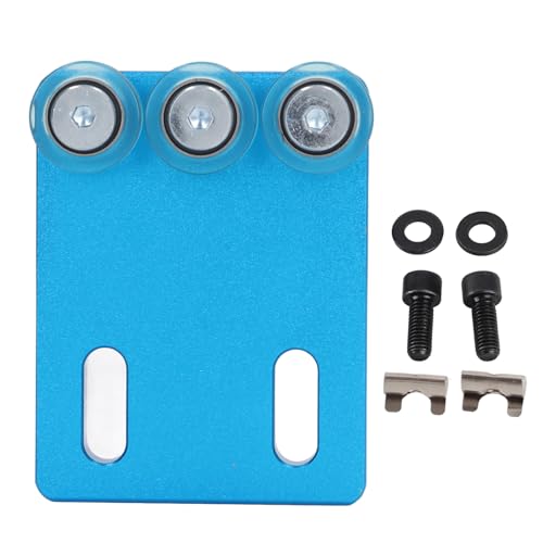 Ydrcesmi Kantenbänder Hilfsradrollen schmale Platten -Futtermittel -Leitfaden -Rand -Bändern Accessoires (3 Rollen 6,5 cm) von YDRCESMI