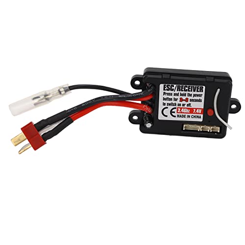 Ydrcesmi RC gebürstet ESC 2,4 GHz wasserdichte Geschwindigkeitsregler für SCY 16101 1/16 RC -Auto von YDRCESMI
