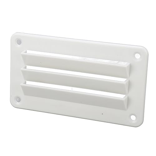 Ydrcesmi RV AIR Vent Louver Professional Bad Office Outlet Grille 2pcs für Boot Yacht Home (Weiß) von YDRCESMI
