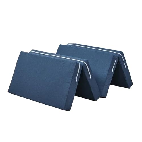 YDYAENIO 4-Fach verdickte Tatami-Matten, Lazy Sponge-Matratzen, Nickerchen-Matten, tragbare Mittagspausenbetten fürs Büro, Faltbare Matratze für Reisen, Camping(80x200cm) von YDYAENIO