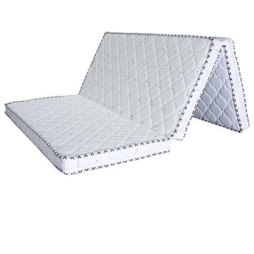 YDYAENIO DREI Klapp Matratze Palm Harte Matte Hause Schlafen Matte Schlafsaal Einzigen Tatami für Reisen, Camping(Colour-1(Thick 5cm),80x200cm) von YDYAENIO