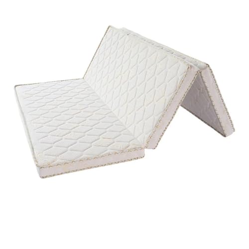 YDYAENIO DREI Klapp Matratze Palm Harte Matte Hause Schlafen Matte Schlafsaal Einzigen Tatami für Reisen, Camping(Colour-4(Thick 5cm),80x190cm) von YDYAENIO