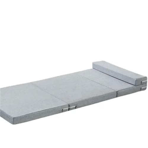 YDYAENIO Mittagspause Klappmatratze Grundschüler Büro Bodenpflaster Auto Tatami Schwammmatte Nickerchen Bodenmatte Schaumstoffmatratze für Reisen, Camping(Color 2,60X200X5CM) von YDYAENIO