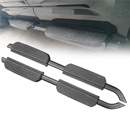 YDYBDA 2 Stück Mattschwarze Seitentrittbretter Mit Nerf-Bar-Pedal Für Defender 110 130 2020 2021 2022 2023 2024 2025 YDYBDA 2 Stück Mattschwarze Seitentrittbretter Mit Nerf-Bar-Pedal Für Defender 110 130 2020 2021 2022 2023 2024 2025 von YDYBDA