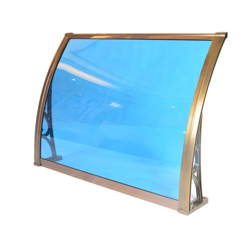 Außenmarkisen Türvordach Polycarbonat-Abdeckung Markise Fenster Markise Regen Schnee Sonnenlicht Schutz Hohlblech für Terrassentür Außenmarkisen Türvordach Polycarbonat-Abdeckung Markise Fenster Markise Regen Schnee Sonnenlicht Schutz Hohlblech für Terrassentür von YDkjwjw