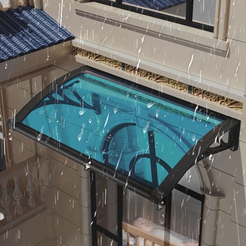Türmarkisen aus Polycarbonat Türmarkisen für den Außenbereich Schrägbogen Regen- und UV-Schutz für Terrasse Balkon Terrasse Terrasse Türmarkisen aus Polycarbonat Türmarkisen für den Außenbereich Schrägbogen Regen- und UV-Schutz für Terrasse Balkon Terrasse Terrasse von YDkjwjw