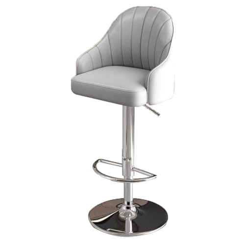 YDkjwjw 2 Pack Barhocker höhenverstellbar Drehbarhocker Barstühle Frühstücks-Esszimmerhocker mit Rückenlehne und Armlehne für Bar, Theke und Küche YDkjwjw 2 Pack Barhocker höhenverstellbar Drehbarhocker Barstühle Frühstücks-Esszimmerhocker mit Rückenlehne und Armlehne für Bar, Theke und Küche von YDkjwjw