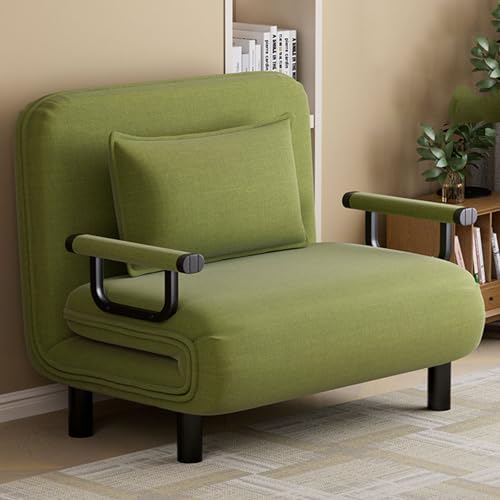 YDkjwjw 3-in-1-Klappschlafsessel Multifunktions-Schlafsofa für Erwachsene Einzelschlafsofa für Erwachsene mit Kissen und Verstellbarer Rückenlehne, Klappschlafcouch für Wohnzimmer, Schlafzimmer YDkjwjw 3-in-1-Klappschlafsessel Multifunktions-Schlafsofa für Erwachsene Einzelschlafsofa für Erwachsene mit Kissen und Verstellbarer Rückenlehne, Klappschlafcouch für Wohnzimmer, Schlafzimmer von YDkjwjw