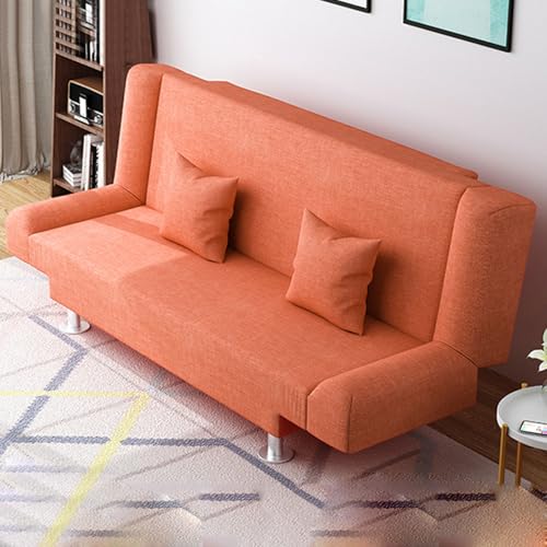 YDkjwjw 3-in-1-Klappschlafsessel Multifunktions-Schlafsofa für Erwachsene Einzelschlafsofa für Erwachsene mit Kissen und Verstellbarer Rückenlehne, Klappschlafcouch für Wohnzimmer, Schlafzimmer von YDkjwjw