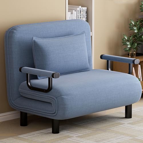 YDkjwjw 3-in-1-Klappschlafsessel Multifunktions-Schlafsofa für Erwachsene Einzelschlafsofa für Erwachsene mit Kissen und Verstellbarer Rückenlehne, Klappschlafcouch für Wohnzimmer, Schlafzimmer YDkjwjw 3-in-1-Klappschlafsessel Multifunktions-Schlafsofa für Erwachsene Einzelschlafsofa für Erwachsene mit Kissen und Verstellbarer Rückenlehne, Klappschlafcouch für Wohnzimmer, Schlafzimmer von YDkjwjw