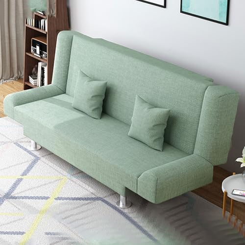 YDkjwjw 3-in-1-Klappschlafsessel Multifunktions-Schlafsofa für Erwachsene Einzelschlafsofa für Erwachsene mit Kissen und Verstellbarer Rückenlehne, Klappschlafcouch für Wohnzimmer, Schlafzimmer von YDkjwjw