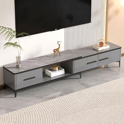 YDkjwjw Ausziehbarer TV-Ständer Einziehbare Medienkonsole mit Schubladen Modernes Unterhaltungscenter für das Wohnzimmer Schlafzimmer YDkjwjw Ausziehbarer TV-Ständer Einziehbare Medienkonsole mit Schubladen Modernes Unterhaltungscenter für das Wohnzimmer Schlafzimmer von YDkjwjw