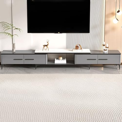 YDkjwjw Ausziehbarer TV-Ständer Einziehbare Medienkonsole mit Schubladen Modernes Unterhaltungscenter für das Wohnzimmer Schlafzimmer YDkjwjw Ausziehbarer TV-Ständer Einziehbare Medienkonsole mit Schubladen Modernes Unterhaltungscenter für das Wohnzimmer Schlafzimmer von YDkjwjw