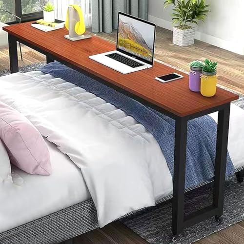 YDkjwjw Betttisch mit Rädern Bettschreibtisch über Nachttisch mit Metallbein, mobiler Bett-Laptop-Schreibtisch, der über die Nachttische für das Home-Office-Krankenhaus rollt YDkjwjw Betttisch mit Rädern Bettschreibtisch über Nachttisch mit Metallbein, mobiler Bett-Laptop-Schreibtisch, der über die Nachttische für das Home-Office-Krankenhaus rollt von YDkjwjw