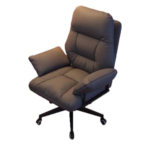 YDkjwjw Computer-Gaming-Stuhl Swivel Lift Büro-Schreibtischstühle mit Fußstütze, Verstellbarer Lazy Sofa Recliner mit Rädern, bequemer Sessel Video-Gaming-Stühle für Schlafzimmer Wohnzimmer von YDkjwjw