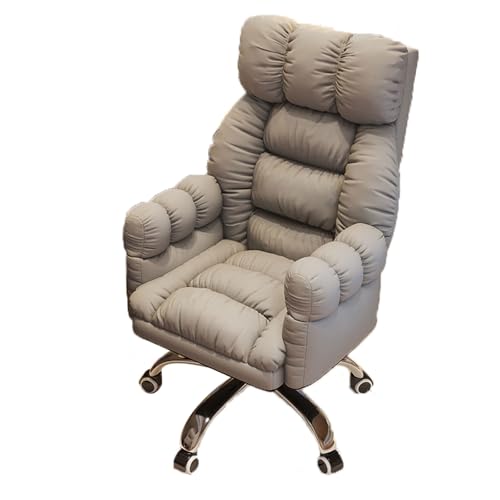 YDkjwjw Computerstuhl Drehbares Liftsofa Relaxsessel Ergonomischer Büroschreibtischstuhl Sessel mit hoher Rückenlehne Bequemer Spielstuhl Chefsessel für Schlafzimmer Wohnzimmer von YDkjwjw