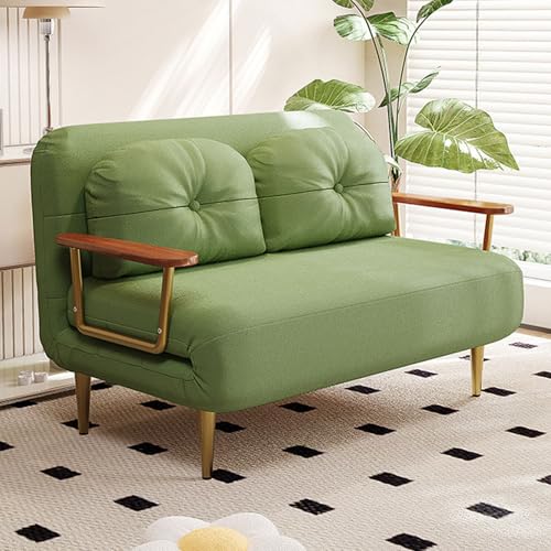 YDkjwjw Einzelschlafsofa 3-in-1 umwandelbar verstellbare Klappschlafcouch mit gepolsterter Rückenlehne Einzelklappsessel Freizeit Bodensofas für kleine Wohnungen von YDkjwjw
