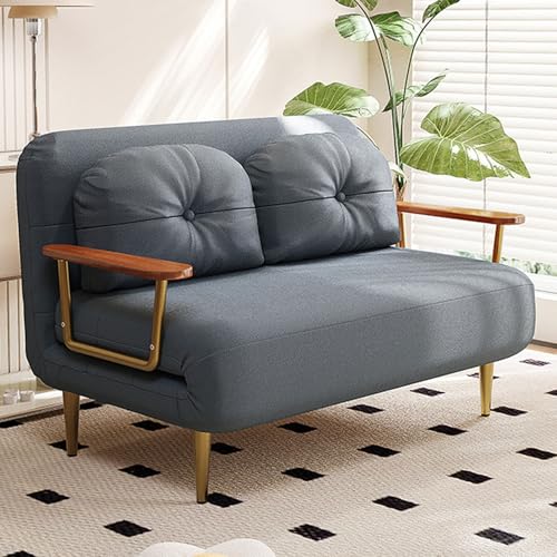 YDkjwjw Einzelschlafsofa 3-in-1 umwandelbar verstellbare Klappschlafcouch mit gepolsterter Rückenlehne Einzelklappsessel Freizeit Bodensofas für kleine Wohnungen von YDkjwjw