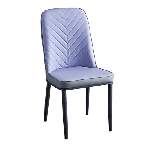 YDkjwjw Esszimmerstühle Set mit 2 Küchenpolsterstühlen mit Metallbeinen, Küchenstuhl Armloser Beistellstuhl für Esszimmer Wohnzimmer Lounge von YDkjwjw
