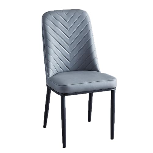 YDkjwjw Esszimmerstühle Set mit 2 Küchenpolsterstühlen mit Metallbeinen, Küchenstuhl Armloser Beistellstuhl für Esszimmer Wohnzimmer Lounge von YDkjwjw