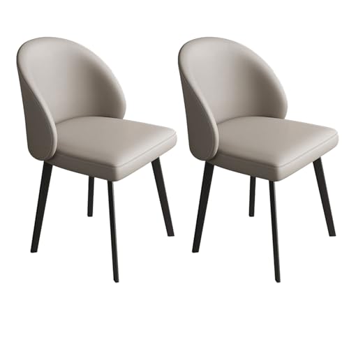 YDkjwjw Esszimmerstuhl 2er-Set, breiter gepolsterter Stuhl mit Rückenlehne, Metallbeine, Küchenstühle für Esszimmer, Schlafzimmer, Wohnzimmer, Schminktisch YDkjwjw Esszimmerstuhl 2er-Set, breiter gepolsterter Stuhl mit Rückenlehne, Metallbeine, Küchenstühle für Esszimmer, Schlafzimmer, Wohnzimmer, Schminktisch von YDkjwjw