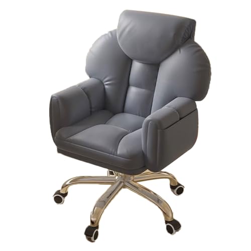 YDkjwjw Freizeit Bürostühle Rollendes bequemes Sofa Liege Verstellbare Rückenlehne Sessel Verstellbarer drehbarer Executive Schreibtischstuhl Computer Gaming Stuhl für Schlafzimmer Wohnzimmer von YDkjwjw
