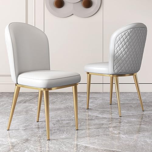 YDkjwjw Gepolsterte Esszimmerstühle Mid Century Modern Esszimmerstühle mit gebogener Rückenlehne Design für Küche, Esszimmer, Restaurant von YDkjwjw