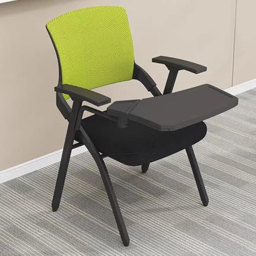 YDkjwjw Klappbare Bürostühle Netzrücken Tragbare klappbare Bürostühle Stapelbar Konferenzraumstuhl für Büro Gastempfang Sitzungssaal von YDkjwjw