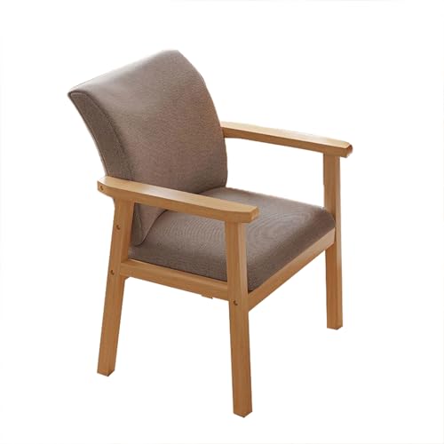 YDkjwjw Mid Century Modern Esszimmerstühle Gepolsterte Esszimmerstühle Sessel mit gebogener Rückenlehne Design für Küche, Esszimmer, Restaurant von YDkjwjw