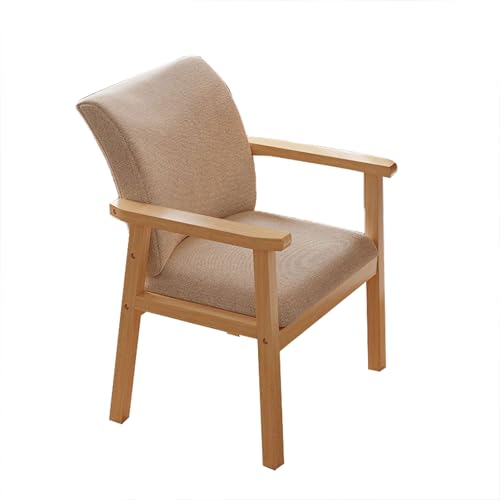 YDkjwjw Mid Century Modern Esszimmerstühle Gepolsterte Esszimmerstühle Sessel mit gebogener Rückenlehne Design für Küche, Esszimmer, Restaurant von YDkjwjw