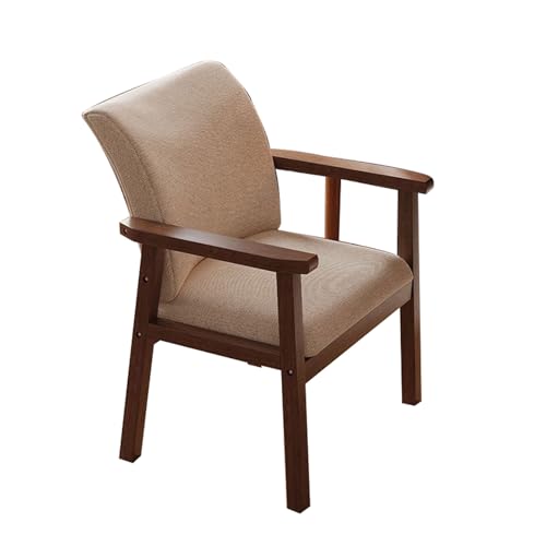 YDkjwjw Mid Century Modern Esszimmerstühle Gepolsterte Esszimmerstühle Sessel mit gebogener Rückenlehne Design für Küche, Esszimmer, Restaurant von YDkjwjw