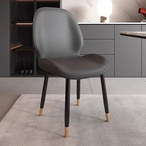 YDkjwjw Moderne Esszimmerstühle Küchenstühle, ergonomischer Polsterstuhl aus der Mitte des Jahrhunderts mit Metallbeinen für Esszimmer, Wohnzimmer, Küche, Schlafzimmer und Empfangsraum von YDkjwjw