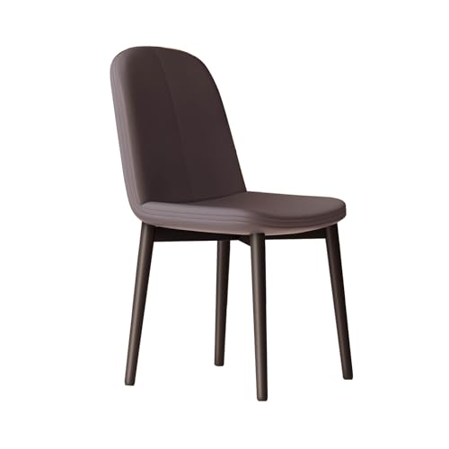 YDkjwjw Moderne Esszimmerstühle PU-Leder gepolsterte Küche Esszimmerstühle, armlose Beistellstühle mit Metallbeinen und Rückenlehne YDkjwjw Moderne Esszimmerstühle PU-Leder gepolsterte Küche Esszimmerstühle, armlose Beistellstühle mit Metallbeinen und Rückenlehne von YDkjwjw
