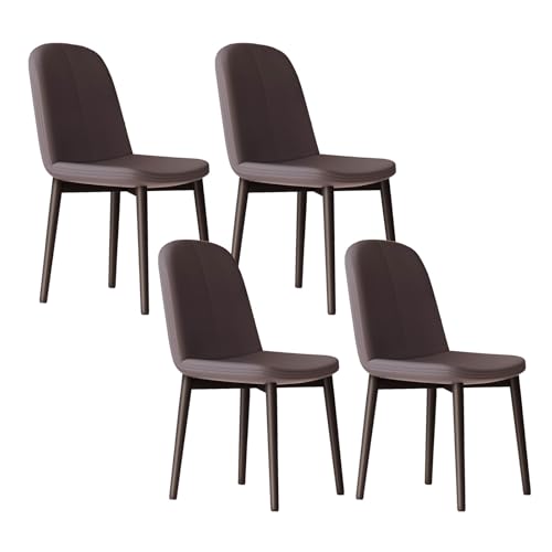 YDkjwjw Moderner Esszimmerstuhl 4er-Set mit Rückenlehne und Metallgestell, gepolsterter armfreier Beistellstuhl für Küche Esszimmer Wohnzimmer YDkjwjw Moderner Esszimmerstuhl 4er-Set mit Rückenlehne und Metallgestell, gepolsterter armfreier Beistellstuhl für Küche Esszimmer Wohnzimmer von YDkjwjw