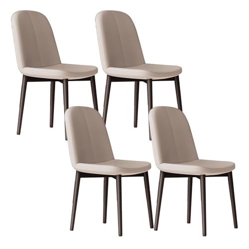 YDkjwjw Moderner Esszimmerstuhl 4er-Set mit Rückenlehne und Metallgestell, gepolsterter armfreier Beistellstuhl für Küche Esszimmer Wohnzimmer YDkjwjw Moderner Esszimmerstuhl 4er-Set mit Rückenlehne und Metallgestell, gepolsterter armfreier Beistellstuhl für Küche Esszimmer Wohnzimmer von YDkjwjw