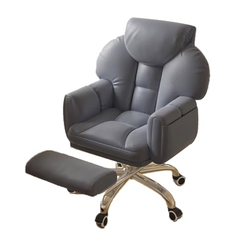YDkjwjw Office Desk Chairs, Lift Computer Gaming Chair Lazy Sofa Liegestuhl bequemer Sessel mit neigbarer Rückenlehne Videospielstühle für Wohnzimmer Schlafzimmer von YDkjwjw