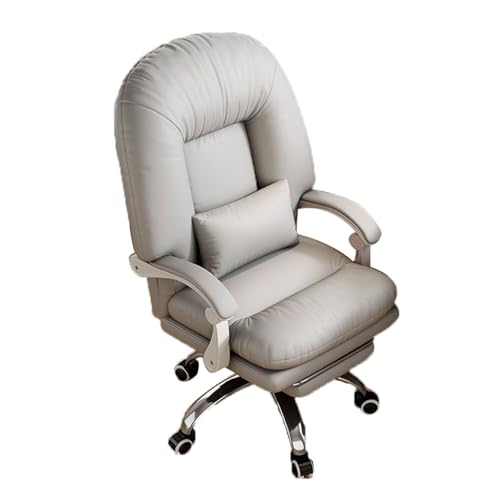 YDkjwjw Rollende Bürostühle Computer Gaming Stuhl Hohe Rückenlehne Drehbarer Executive Schreibtischstuhl Verstellbarer Computerstuhl Ergonomischer Spielstuhl für das Büro zu Hause von YDkjwjw