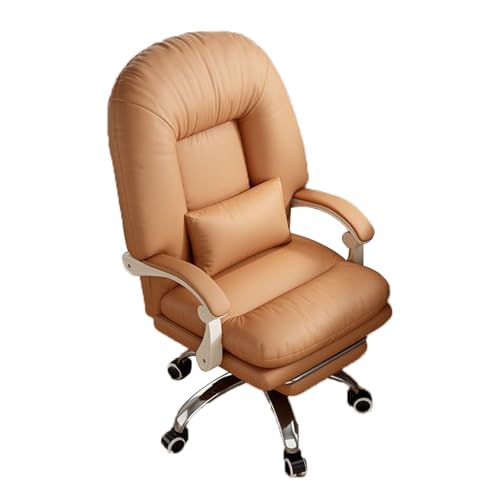 YDkjwjw Rollende Bürostühle Computer Gaming Stuhl Hohe Rückenlehne Drehbarer Executive Schreibtischstuhl Verstellbarer Computerstuhl Ergonomischer Spielstuhl für das Büro zu Hause von YDkjwjw