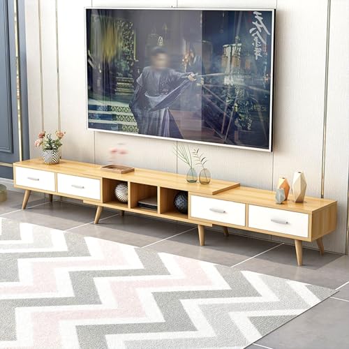 YDkjwjw TV-Schränke Moderner TV-Ständer mit offenen Ablagefächern und 4 Schubladen für Wohnzimmer, Schlafzimmer YDkjwjw TV-Schränke Moderner TV-Ständer mit offenen Ablagefächern und 4 Schubladen für Wohnzimmer, Schlafzimmer von YDkjwjw