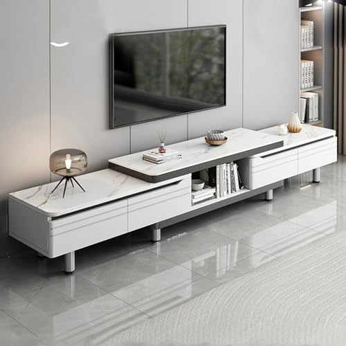 YDkjwjw TV-Schrank mit 3 Schubladen, ausziehbarer TV-Schrank Verstellbarer Teleskopischer TV-Ständer Platzsparende Medienkonsole für Wohnzimmerwohnungen YDkjwjw TV-Schrank mit 3 Schubladen, ausziehbarer TV-Schrank Verstellbarer Teleskopischer TV-Ständer Platzsparende Medienkonsole für Wohnzimmerwohnungen von YDkjwjw