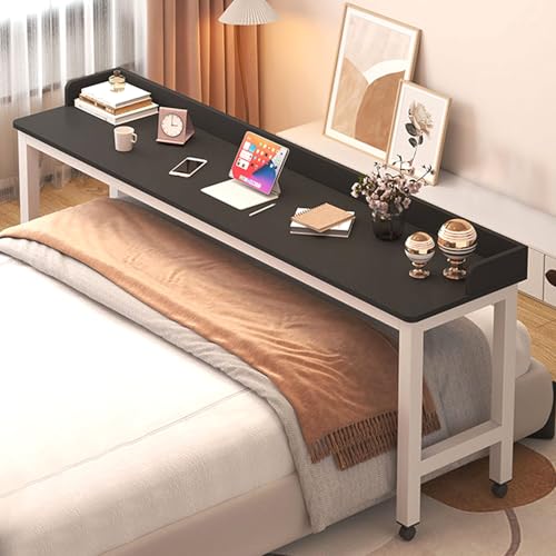 YDkjwjw Überbett-Nachttisch mit Rädern Mobiler Kreuzbetttisch Rollender Laptop Computer Schreibtisch Wagen für Zuhause Bett Sofa Seite YDkjwjw Überbett-Nachttisch mit Rädern Mobiler Kreuzbetttisch Rollender Laptop Computer Schreibtisch Wagen für Zuhause Bett Sofa Seite von YDkjwjw