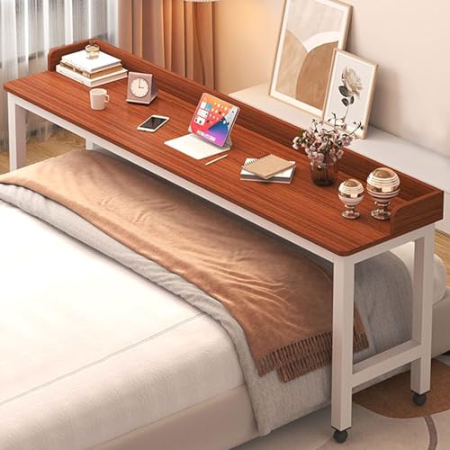 YDkjwjw Überbett-Nachttisch mit Rädern Mobiler Kreuzbetttisch Rollender Laptop Computer Schreibtisch Wagen für Zuhause Bett Sofa Seite YDkjwjw Überbett-Nachttisch mit Rädern Mobiler Kreuzbetttisch Rollender Laptop Computer Schreibtisch Wagen für Zuhause Bett Sofa Seite von YDkjwjw